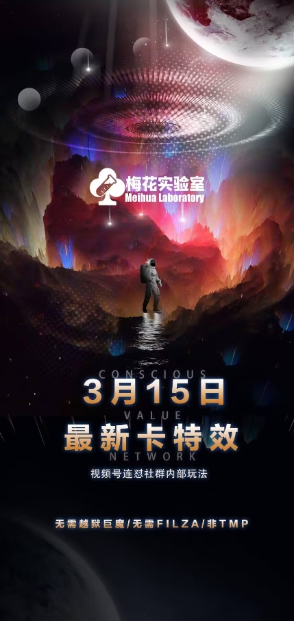 梅花实验室视频号连怼玩法-3月15日最新卡特效技术(无需越狱、巨魔、tmp)-卓别林资源社