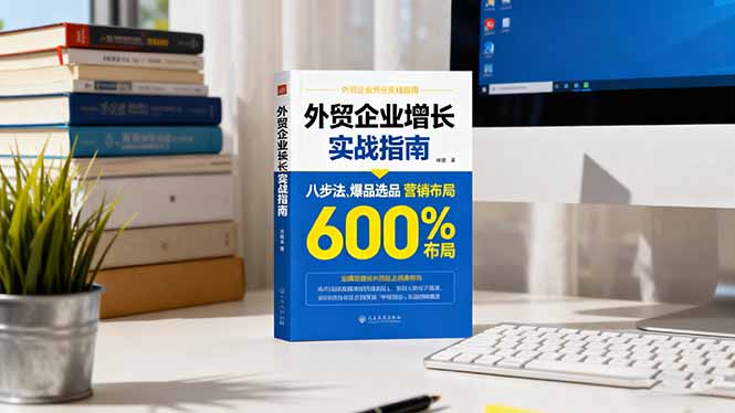 外贸企业增长实战指南，八步法、爆品选品、营销布局，业绩增长300%-卓别林资源社