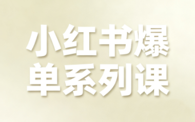 尼采老师·小红书爆单系列课-卓别林资源社