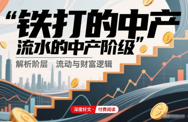 付费文章：铁打的中产，流水的中产阶级-卓别林资源社