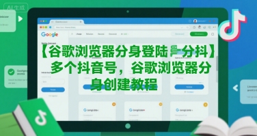 谷歌浏览器分身登陆多个抖音号，谷歌浏览器分身创建教程-卓别林资源社