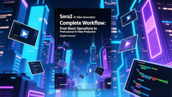 Sora2 AI视频生成的系统教程(英文版-卓别林资源社