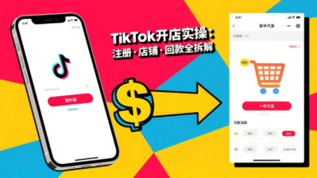 大熊跨境·TikTok从开店到投流的进阶课-卓别林资源社