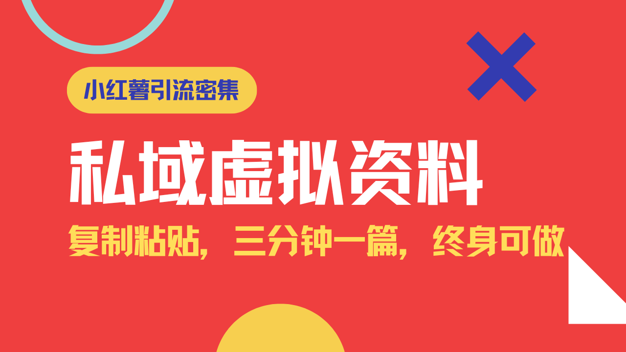 小红书引流私域旅游虚拟资料玩法，复制粘贴，三分钟一篇图文，日入1000…-卓别林资源社