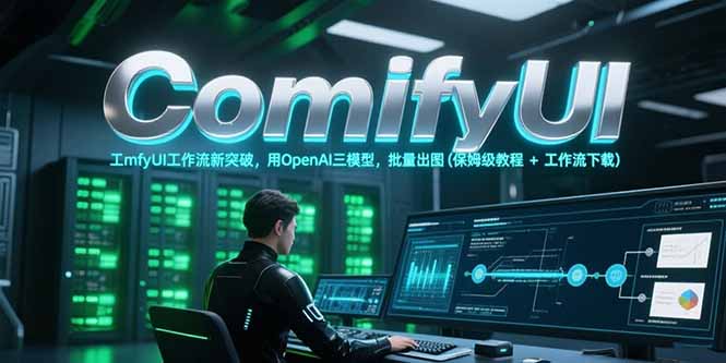 ComfyUI工作流新突破，用OpenAI三模型，批量出图(保姆级教程+工作流下载-卓别林资源社