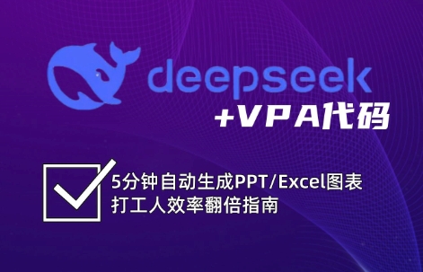 DeepSeek从入门到精通：解锁Excel和VBA高效办公新技能-卓别林资源社
