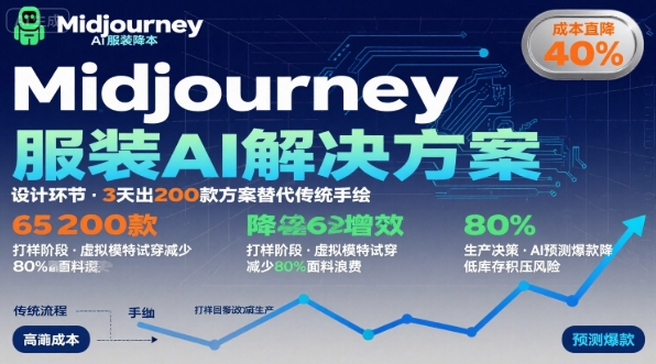 AI在服装领域的运用，使用midjourney做服装辅助企业降低成本-卓别林资源社