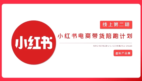 2025小红书虚拟电商实战课-卓别林资源社