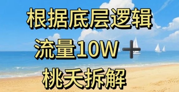 据底层逻辑，流量10W+，以安全知识科普为例-卓别林资源社
