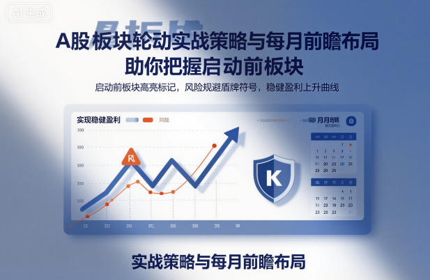 A股板块轮动实战策略与每月前瞻布局,助你把握启动前板块,规避风险,实现稳健盈利-卓别林资源社