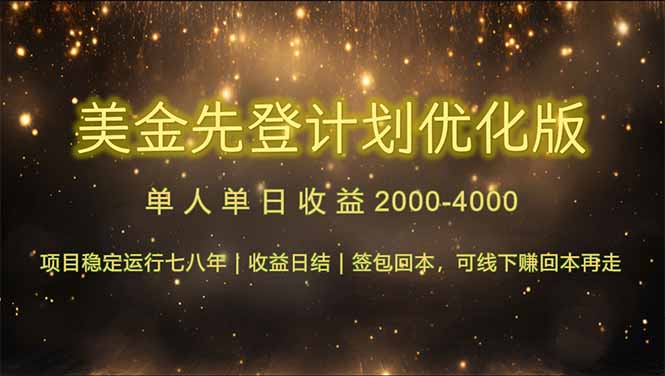连续7-8年创单日收益冠军项目，日收益$600-1200-卓别林资源社