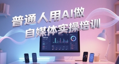 普通一个人用AI做自媒体，助你轻松开启AI自媒体创作之路-卓别林资源社