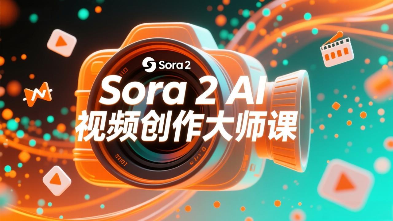 如何利用Sora 2创建流行AI人工智能视频大师班教程：掌握创作全流程，产出百万播放内容-卓别林资源社