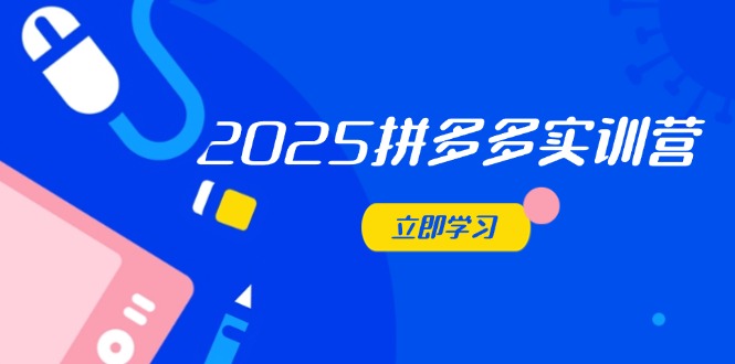 2025拼多多实训营：深度剖析运营关键，助力电商人快速提升-卓别林资源社