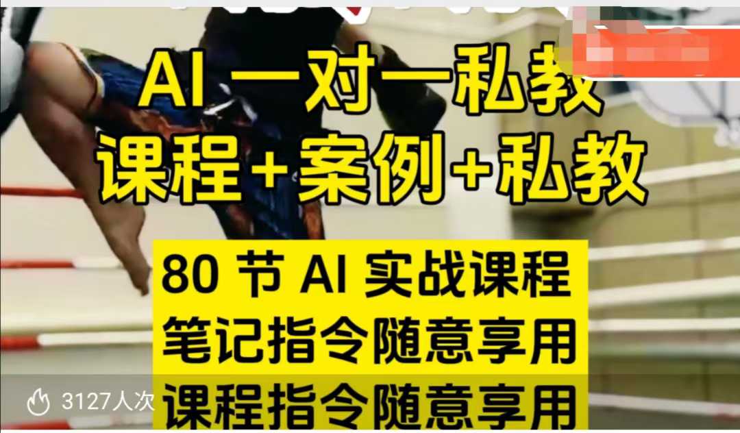 AI指令实战课，课程+案例，80节AI实战课程，笔记指令随意享用，课程指令随意享用(更新7月)-卓别林资源社