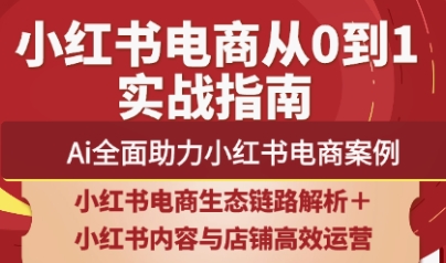 天诺老吴·2025小红书电商全链路运营-卓别林资源社