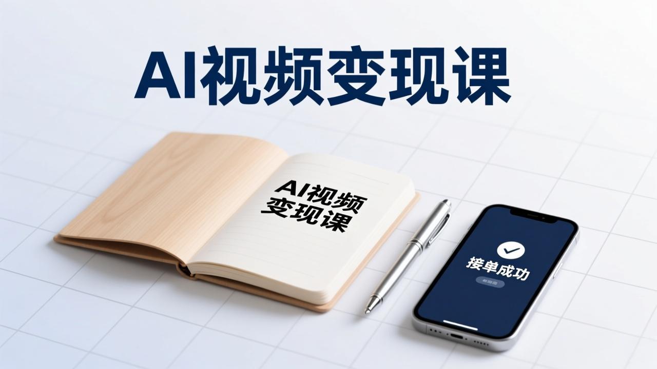 AI视频变现课，学完即可创作短片、接商单，实现副业增收，单项目报价可达千元-卓别林资源社