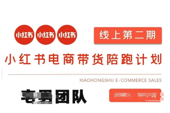 小红书电商带货课2期，月利润20个的小红书电商的有货源，无货源，虚拟产品，付费投流等整套玩法-卓别林资源社