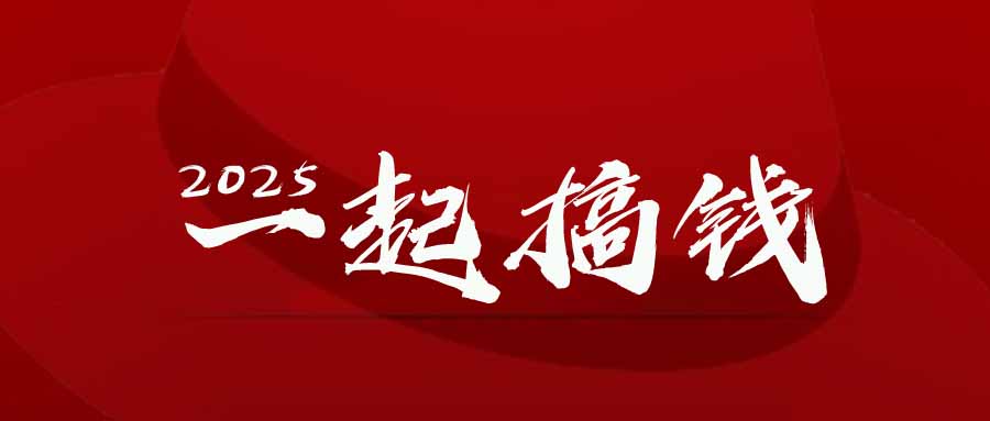 2025年，请“不择手段”去搞钱!-卓别林资源社